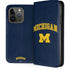 University of Michigan M iPhone 15 Pro Folio Case